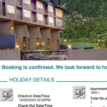 Hotel Park Paradise Manali Manāli Esterno foto